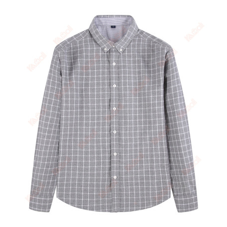 gray plaid dress shirts
